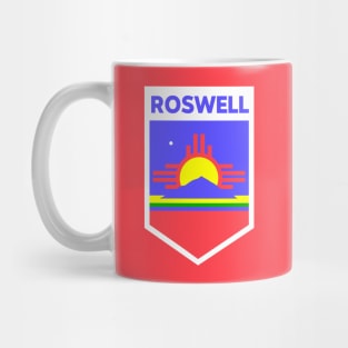 Roswell, New Mexico City Flag Emblem Mug